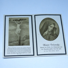 Avis de décès soldat Allemand Anton Schauss  bo doc