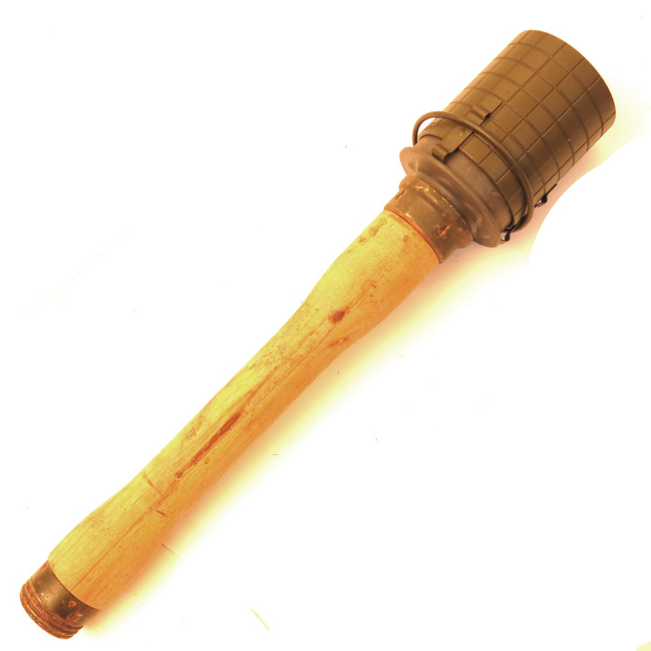 Manchon quadrillé vert pour grenade à manche Wh 1944
