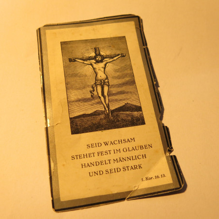 Avis de décès soldat Allemand Hieronymus Margraff  