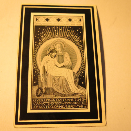 Avis de décès soldat Allemand Josef  Heindrichs   