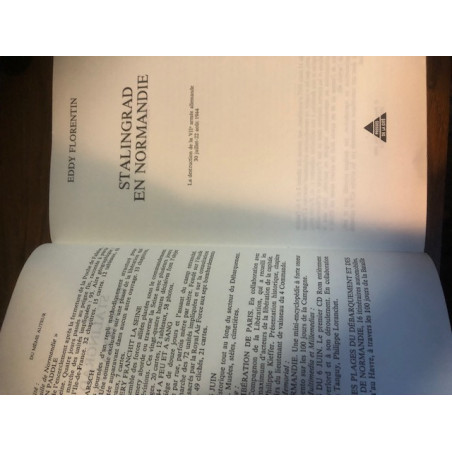 Livre Stalingrad en Normandie d'Eddy Florentin et12
