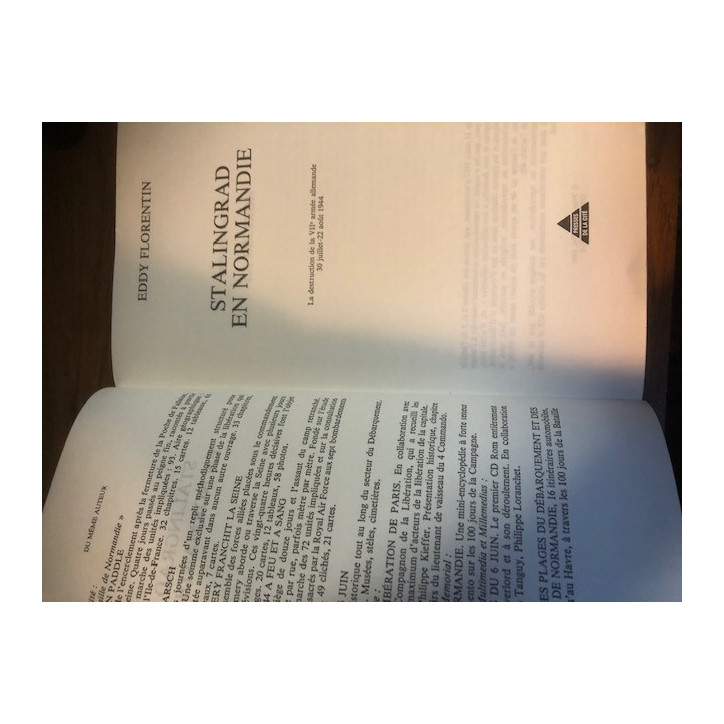 Livre Stalingrad en Normandie d'Eddy Florentin et12