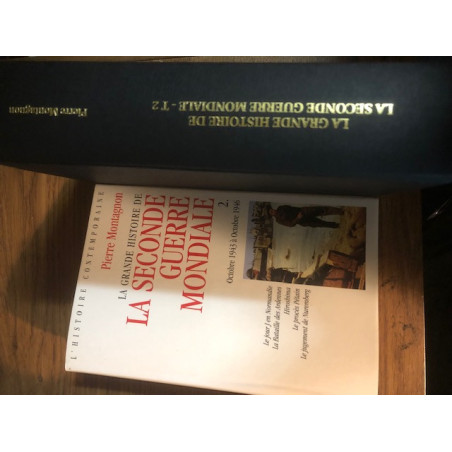 Livre La seconde Guerre Mondiale 2. de P. Montagnon et13