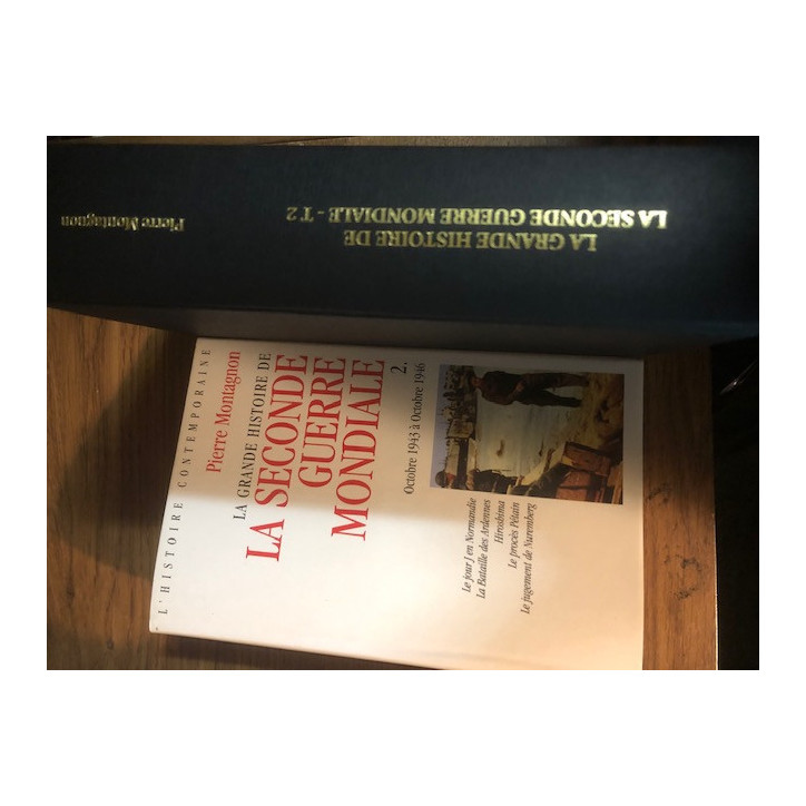 Livre La seconde Guerre Mondiale 2. de P. Montagnon et13