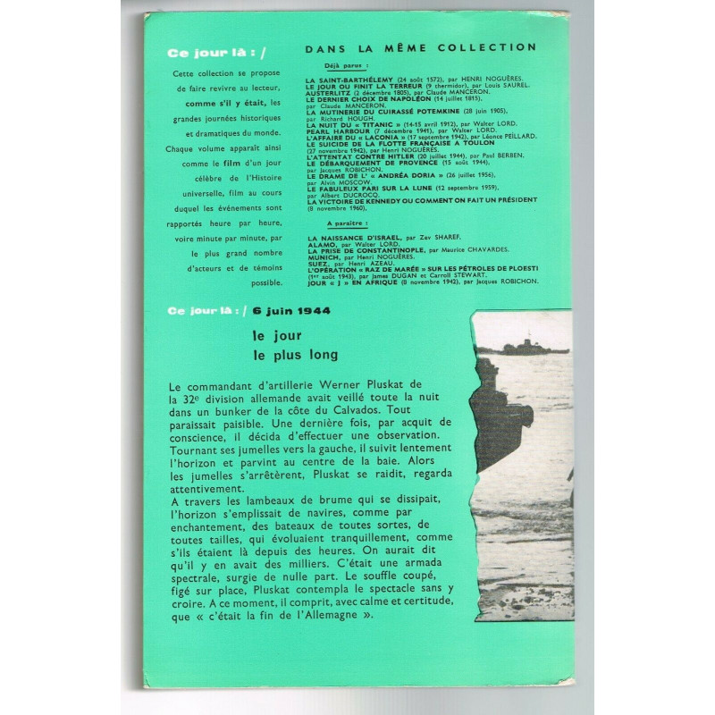 livre Le Jour le plus long de C. Ryan et13