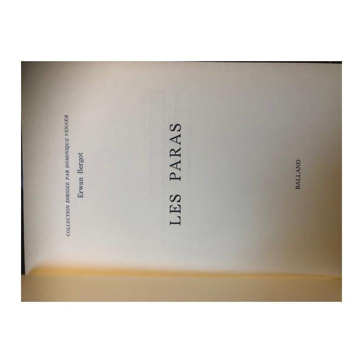 Livre Les Paras de E. Bergot et14