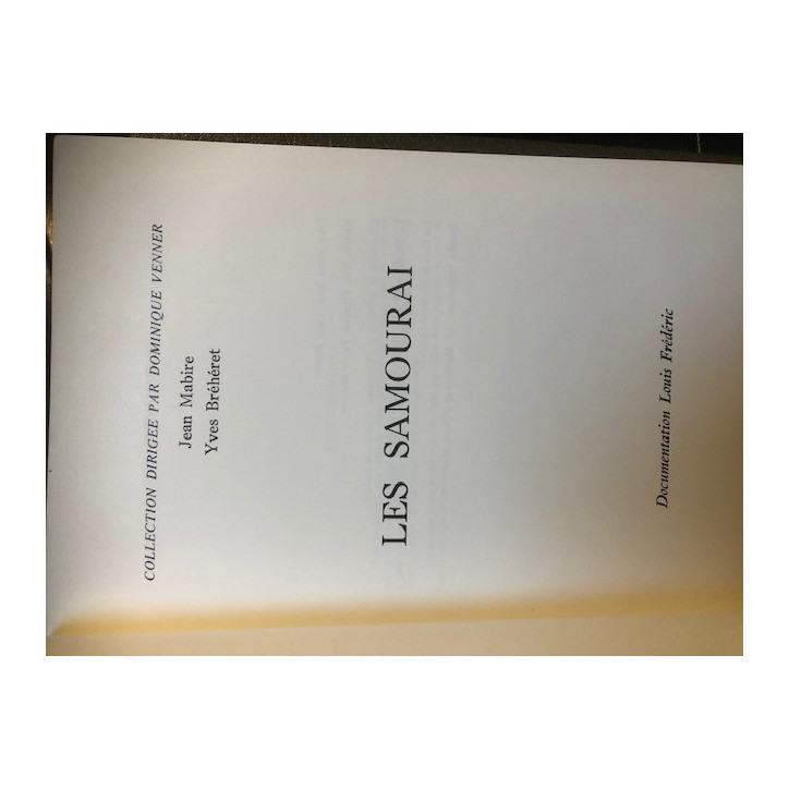 Livre Les Samouraï de J. Mabire et Y. Breheret et14