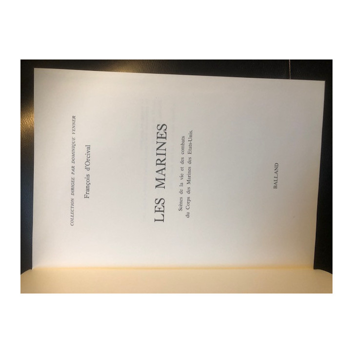 Livre Les Marines de F. d'Orcival et14