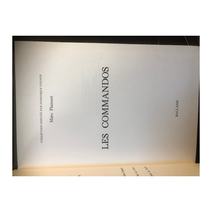 Livre Les commandos de M. Flament et14