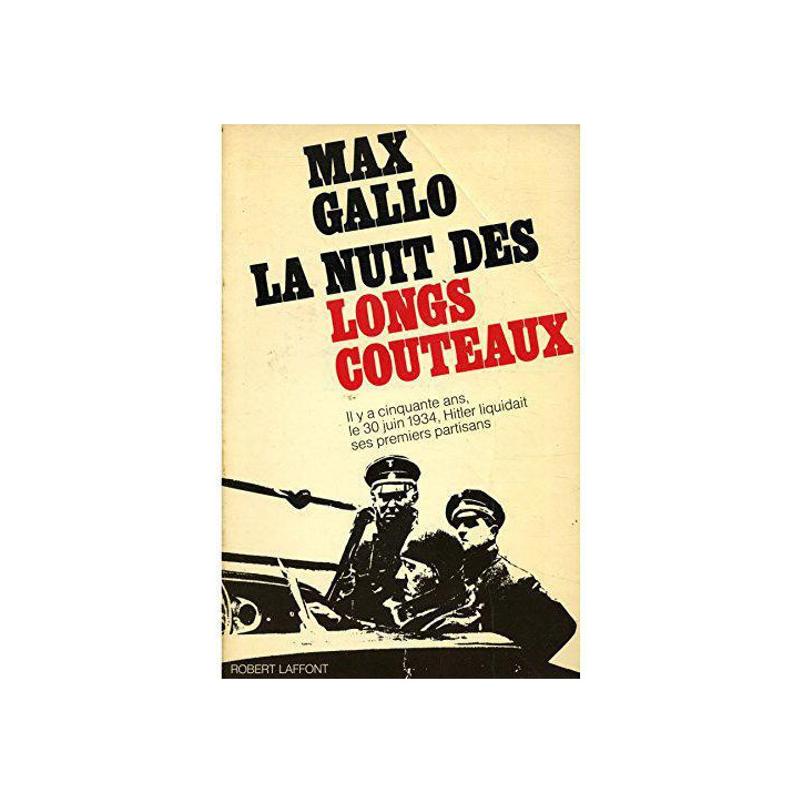 Livre La nuit des longs couteaux de M. Gallo et14