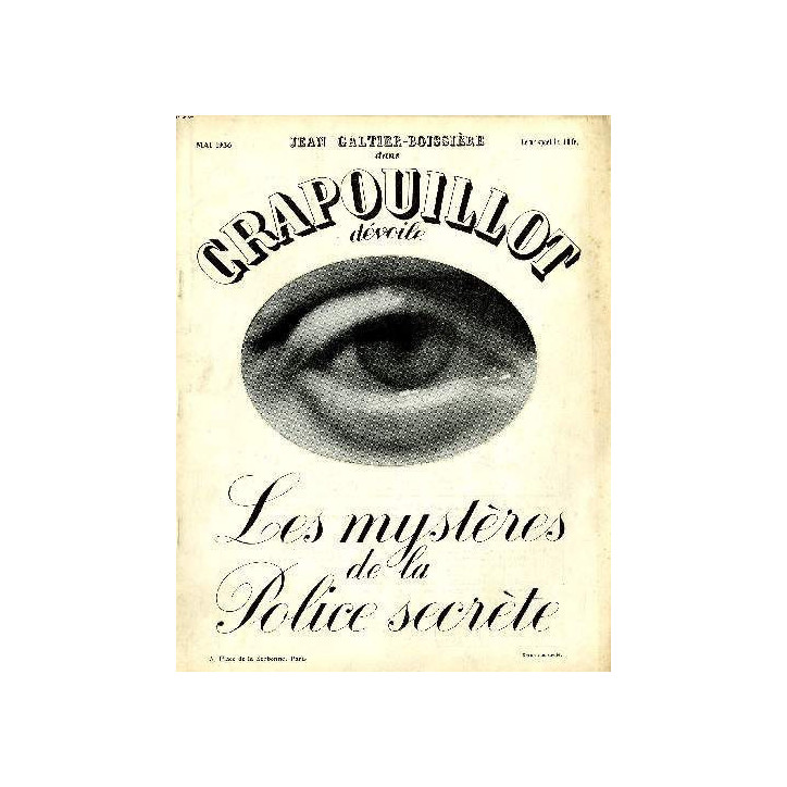 Livre Crapouillot - Les mysteres de la Police Secrète mai 1936 - et11