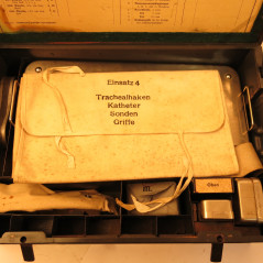 Caisse complète Chirurgien Allemand WH 1943 Truppenbesteck 