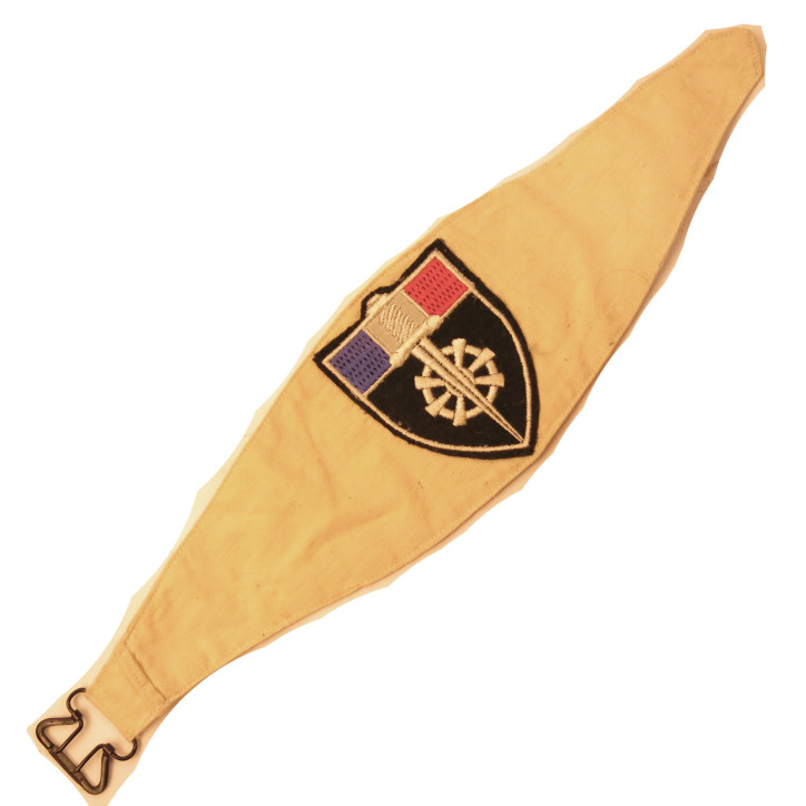 Brassard original GVC Gardes communications 1943 France