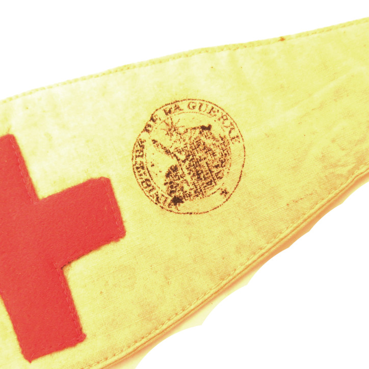 Brassard original infirmier France 1940  