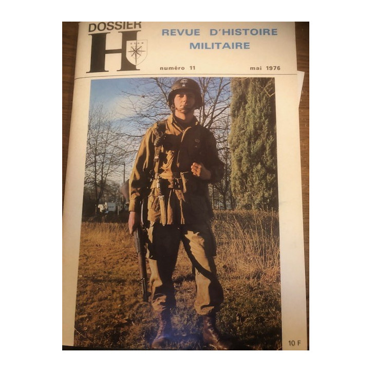 Revue d'histoire militaire numéro 11 de mai 1976 et4