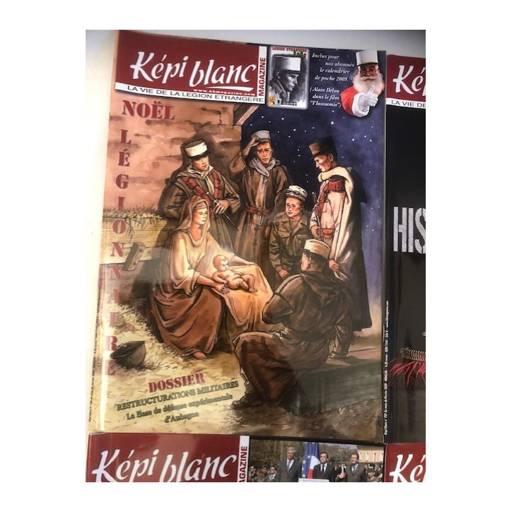 Revues Képi Blanc 2009 année complète et16