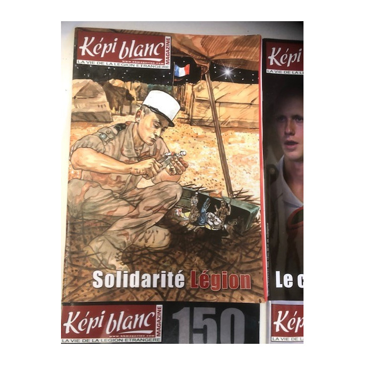 Revues Képi Blanc 2013 année complète et16