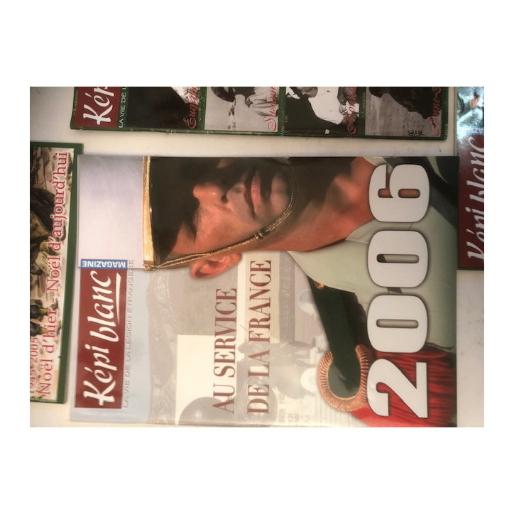 Revues Képi Blanc année 2006 (manque Février) et16