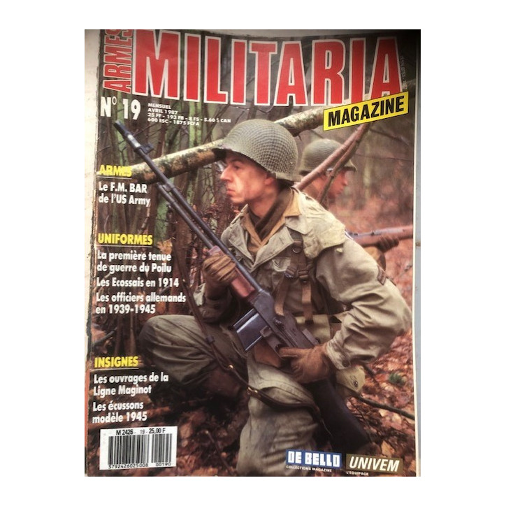 Magazine Armes Militaria No 19 et19