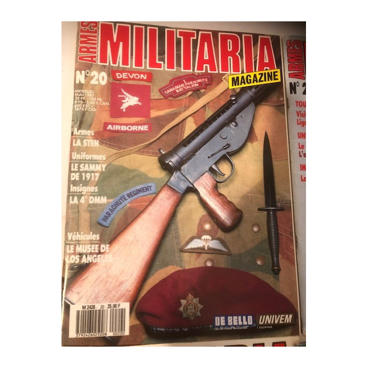 Pack Magazine Armes Militaria du No 20 à 29 et20