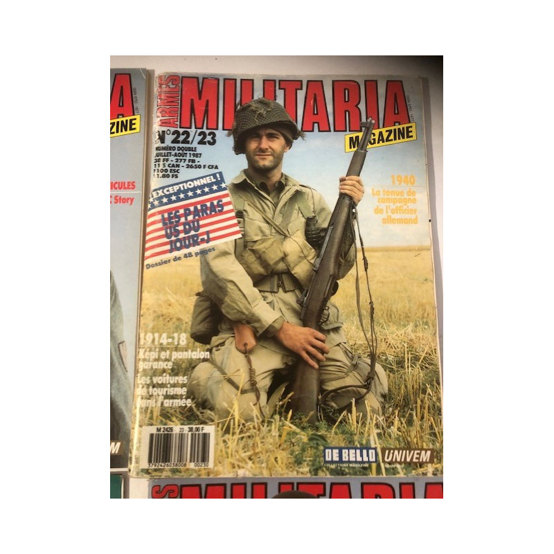 Pack Magazine Armes Militaria du No 20 à 29 et20