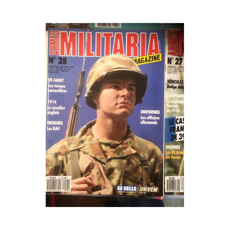 Pack Magazine Armes Militaria du No 20 à 29 et20