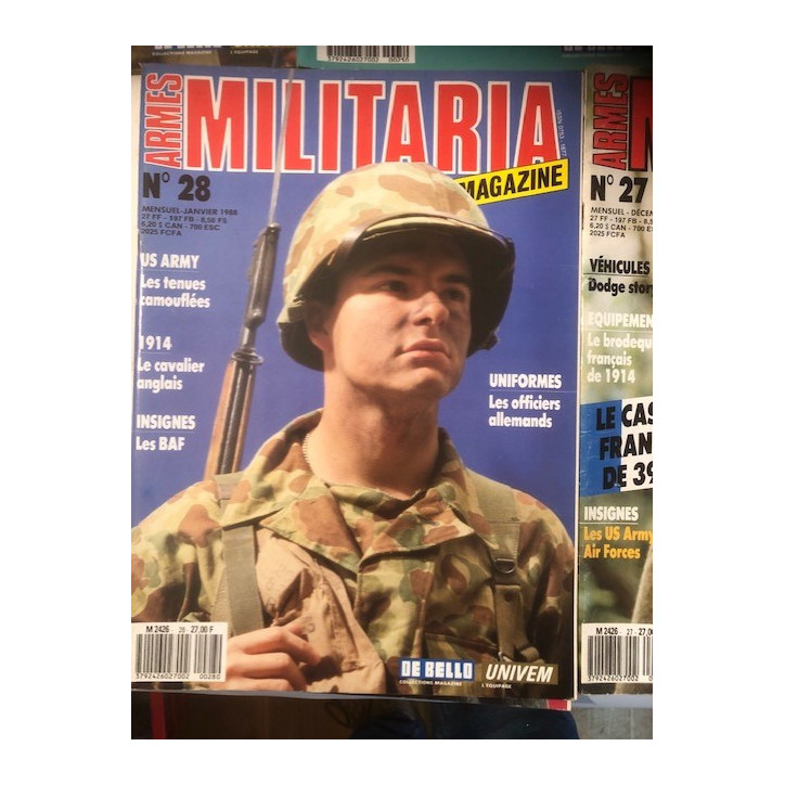 Pack Magazine Armes Militaria du No 20 à 29 et20