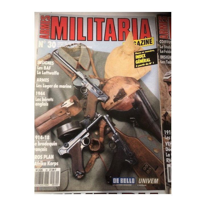 Pack Magazines Armes Militaria du No 30 à 39 et20