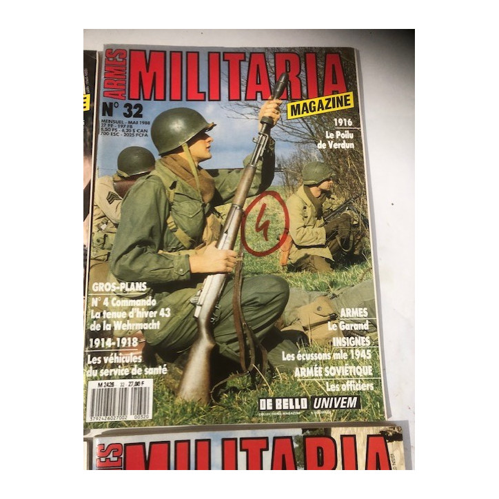 Pack Magazines Armes Militaria du No 30 à 39 et20
