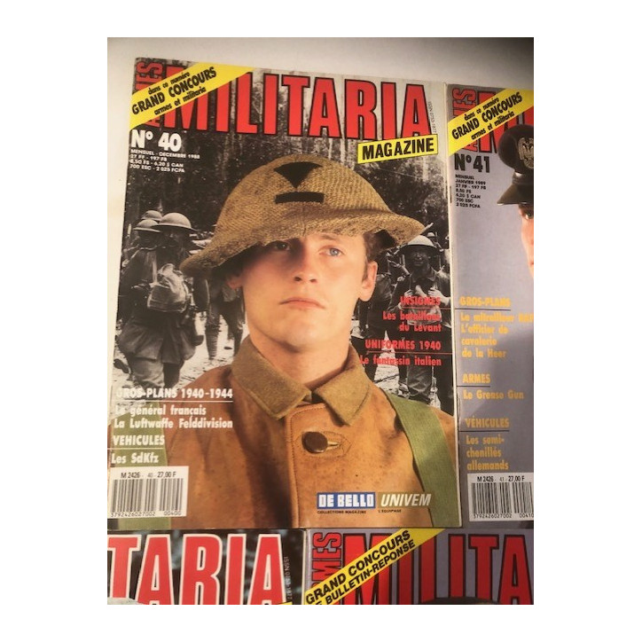 Pack Magazines Armes Militaria du No 40 à 49 et20