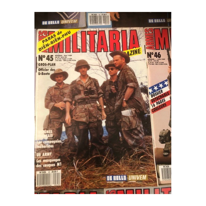Pack Magazines Armes Militaria du No 40 à 49 et20