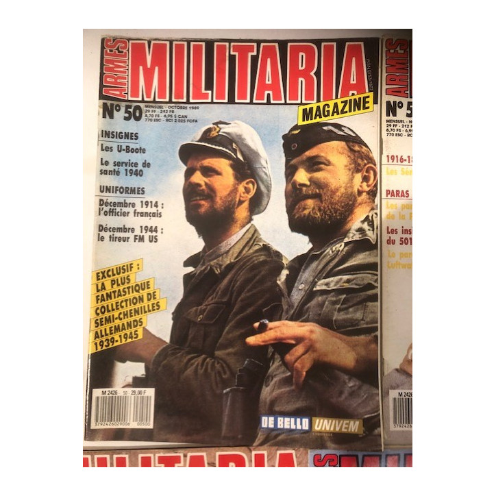 Pack Magazines Armes Militaria du No 50 à 60 et20