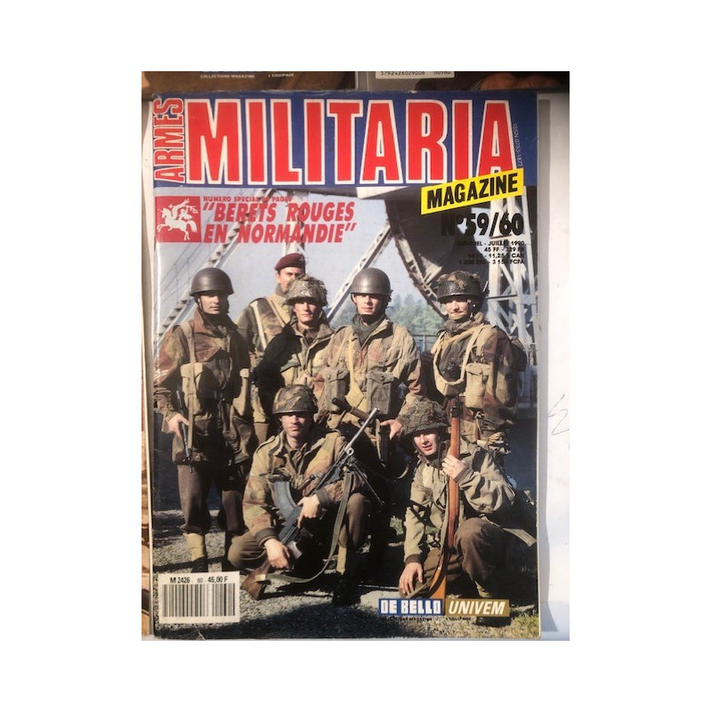 Pack Magazines Armes Militaria du No 50 à 60 et20