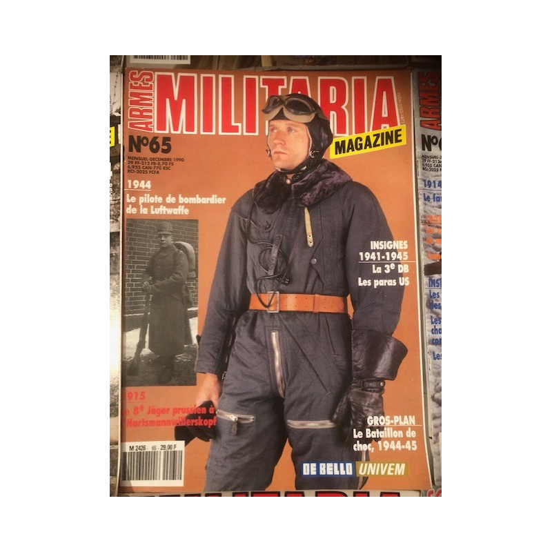 Pack Magazines Armes Militaria du No 61 à 69 et20