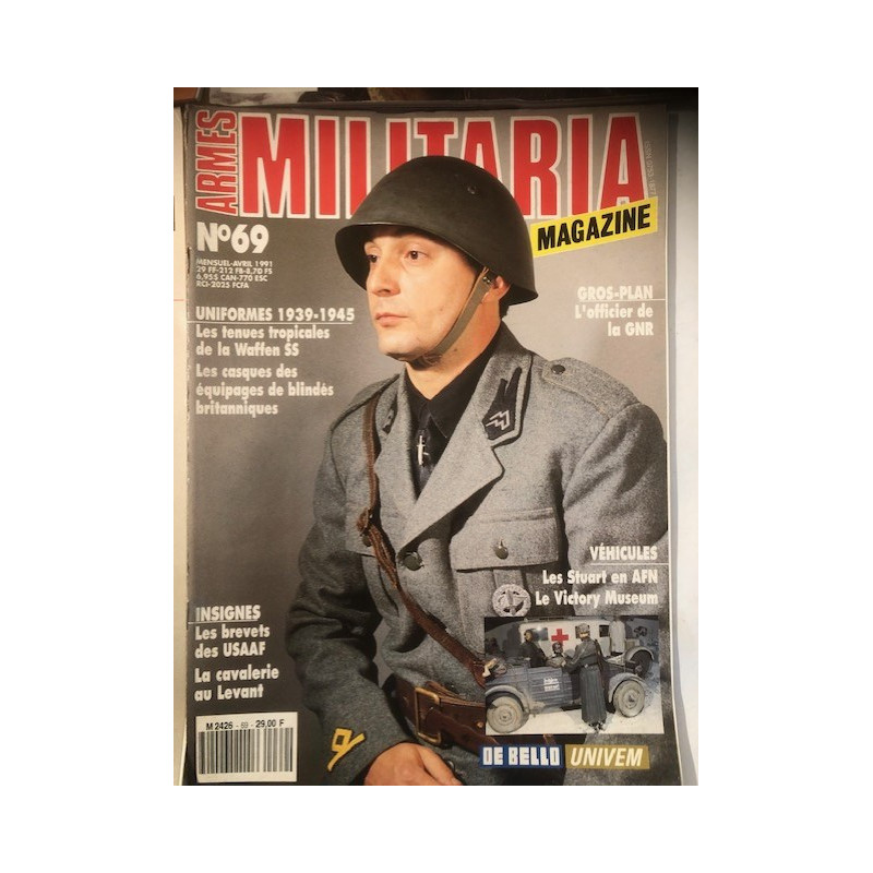 Pack Magazines Armes Militaria du No 61 à 69 et20