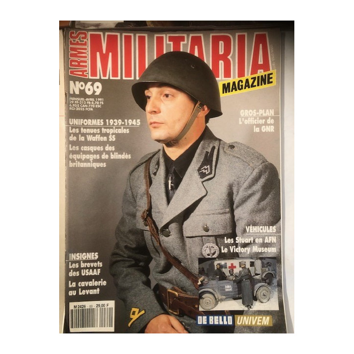 Pack Magazines Armes Militaria du No 61 à 69 et20