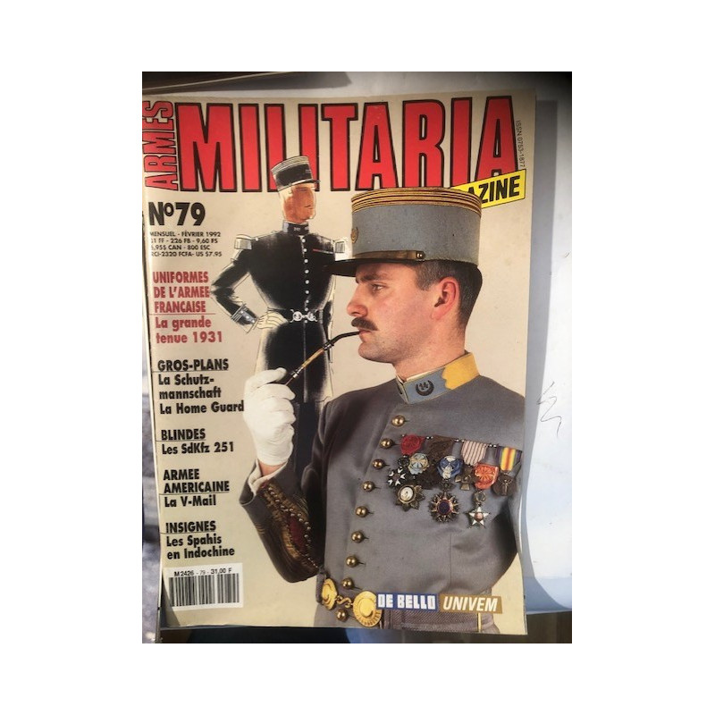Pack Magazines Armes Militaria du No 70 à 79 et20