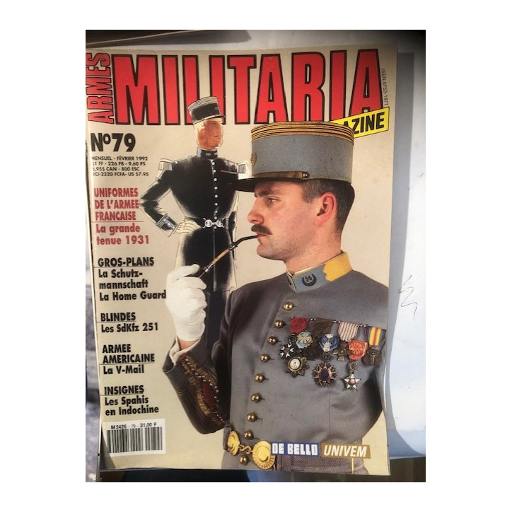 Pack Magazines Armes Militaria du No 70 à 79 et20