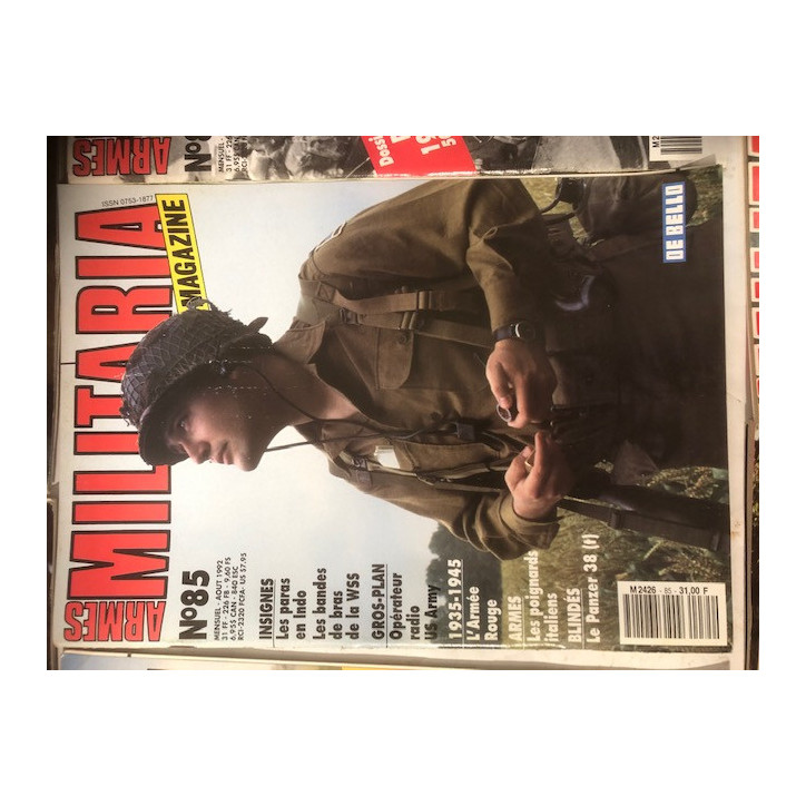 Pack Magazines Armes Militaria du No 80 à 89 et20