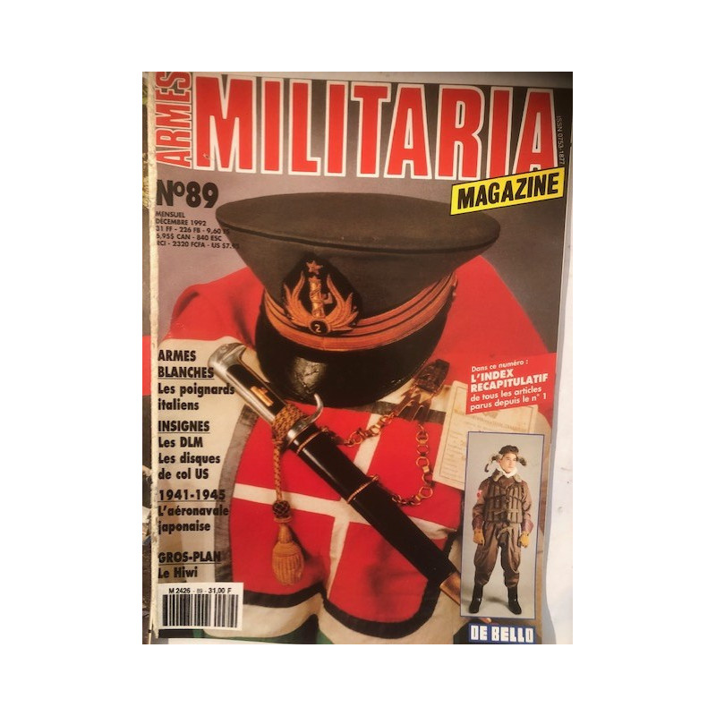 Pack Magazines Armes Militaria du No 80 à 89 et20