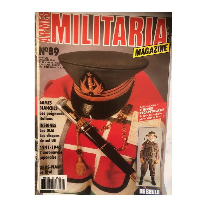 Pack Magazines Armes Militaria du No 80 à 89 et20