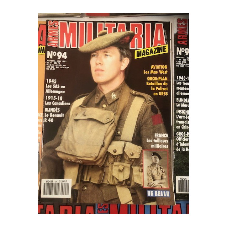 Pack Magazines Armes Militaria du No 90 à 99 et20