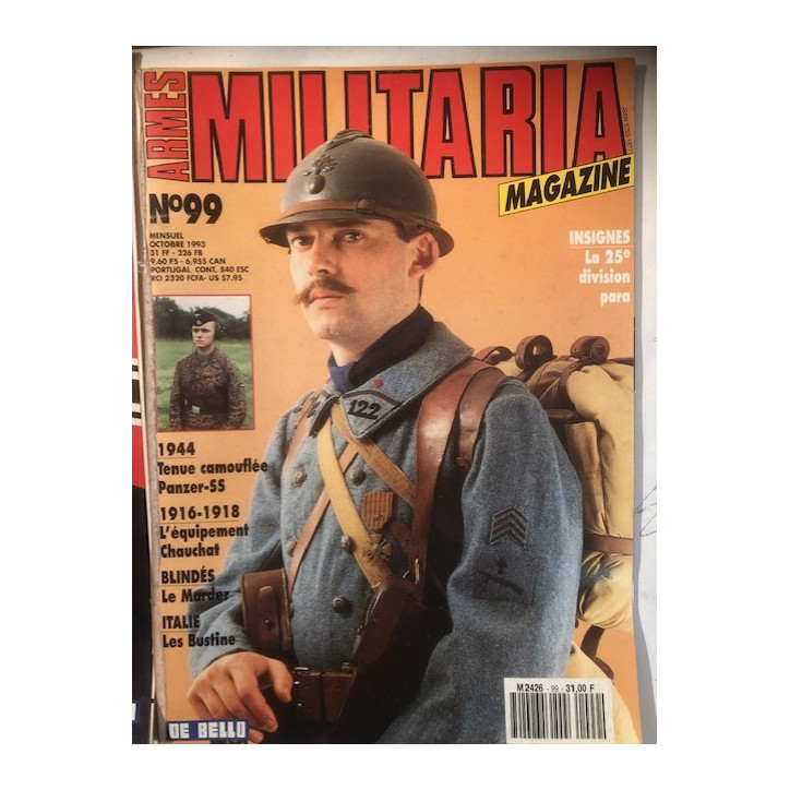 Pack Magazines Armes Militaria du No 90 à 99 et20