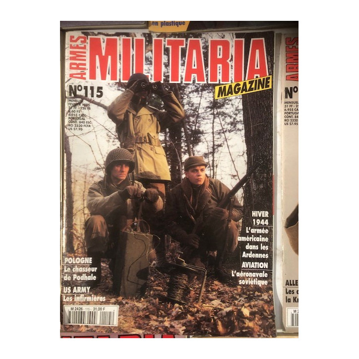 Pack Magazines Armes Militaria du No 110 à 119 et20