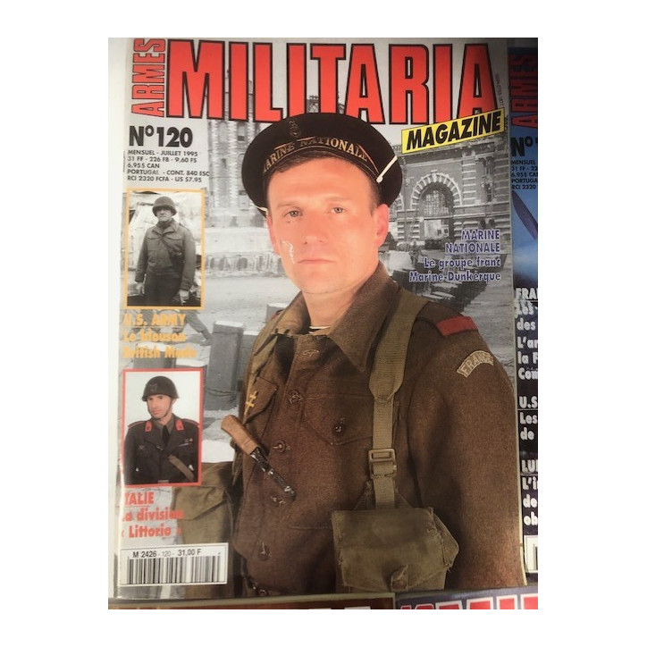 Pack Magazines Armes Militaria du No 120 à 129 et20