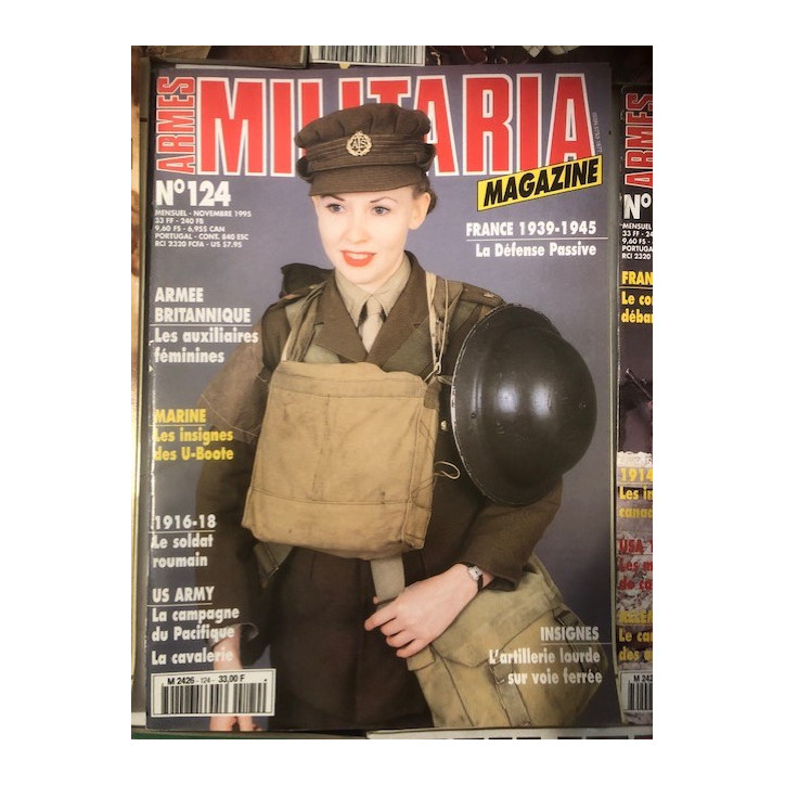 Pack Magazines Armes Militaria du No 120 à 129 et20