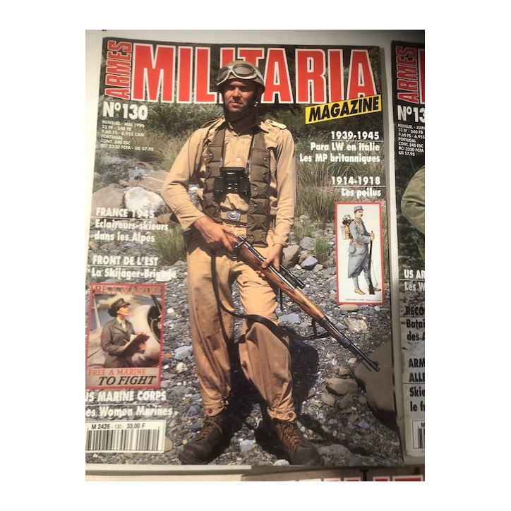 Pack Magazines Armes Militaria du No 130 à 139 et20