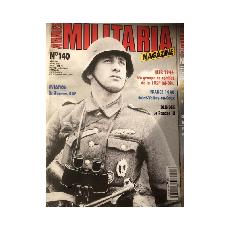 Pack Magazines Armes Militaria du No 140 à 149 et20