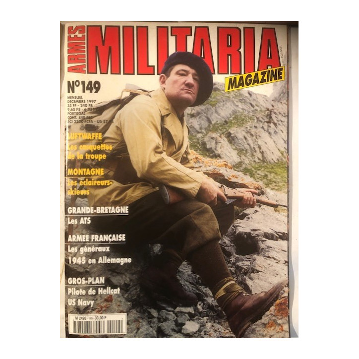 Pack Magazines Armes Militaria du No 140 à 149 et20