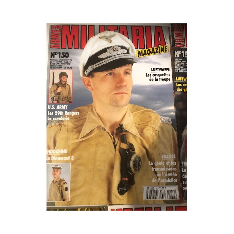 Pack Magazines Armes Militaria du No 150 à 159 et20